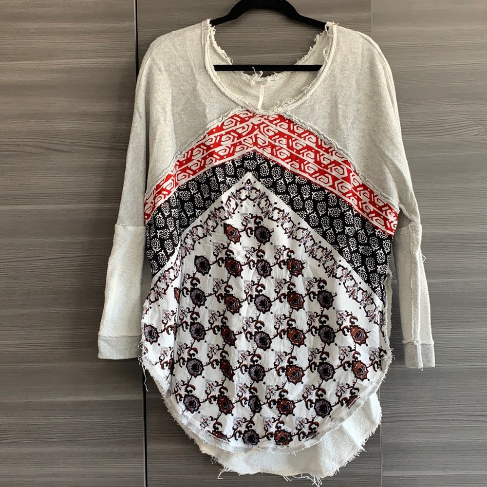 Free People Oversized Sweatshirt